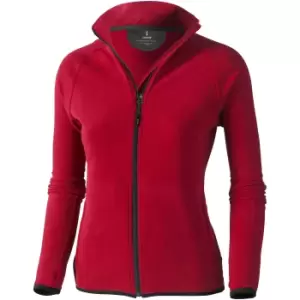 Elevate Womens/Ladies Brossard Micro Fleece (XS) (Red)