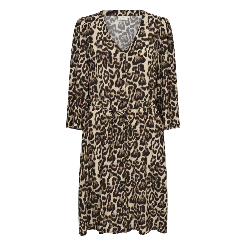 Image of Kaffe Womens dress KAFFE Apedra Beige Female 42