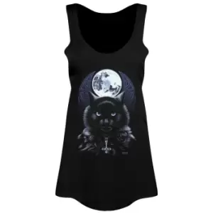 Requiem Collective Ladies/Womens The Bewitching Hour Floaty Tank (Medium (UK 10-12)) (Black)