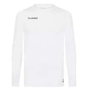 image of Hummel Baselayer Top Mens - White