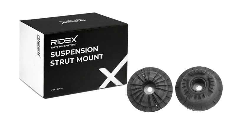 Image of RIDEX 1180S1204 Top strut mount Front Axle Suspension Strut Support Bearing (1180)