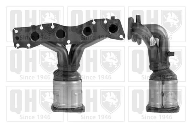 Image of QUINTON HAZELL Catalytic converter QUINTON HAZELL QCAT91492H