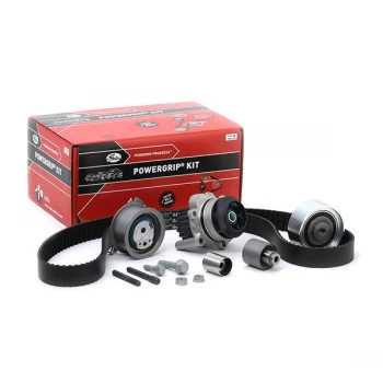 Image of GATES Water Pump + Timing Belt Kit SKODA,AUDI,VW KP15648XS-1