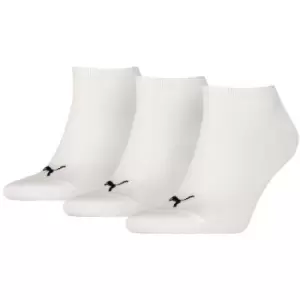 Sneaker Invisible Socks (3 Pairs) - 6-8 - White - White - Puma