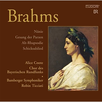 Image of Coote/Chor des Bayerischen Rundfunks/Bamberger Sym - Nanie/Gesang Der Parzen/Alt-Rhapsodie/Schicksalslied CD