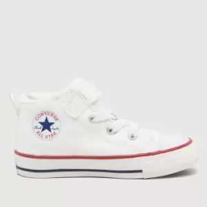 image of Converse White All Star Malden Street V Boys Toddler Trainers