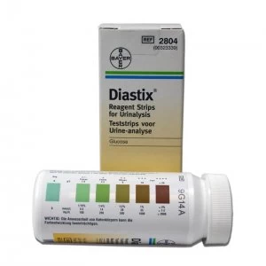 Image of Diastix Reagent Strips for Urinalysis 50 Strips