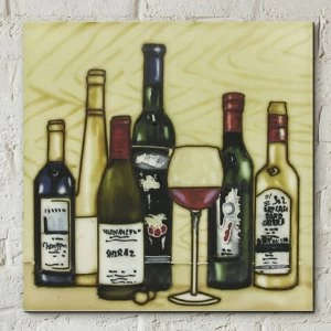 Image of Vinyards Collection Wall Tile By K Andy