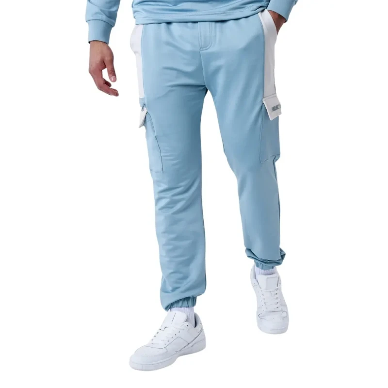 Image of Project X Paris Bicolour cargo-style joggers Project X Paris Bleu Male S