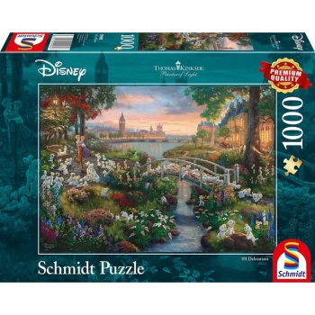 image of Thomas Kinkade: Disney 101 Dalmatian (2021 Edition) - 1000 Pieces