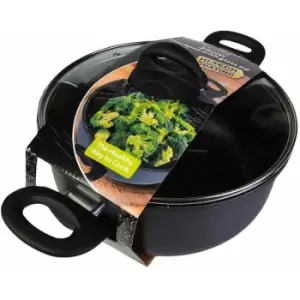 Image of Sovereign Stone Stockpot With Lid 24Cm - 24Cm - Stockpot