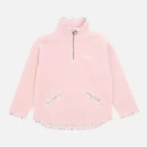 Image of Barbour Girls Melby Fleece - Petal Pink - L (10-11 Years)