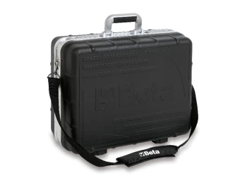 image of Beta Tools 2029VV Thick Polypropylene Aluminum Edged Empty Tool Case 020290000