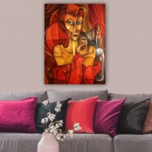 Image of 327133721_70100 Multicolor Decorative Canvas Painting