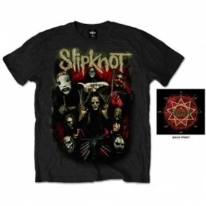 Image of Slipknot Come Play Dying Mens T Shirt Large