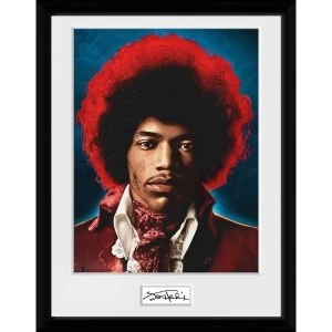 image of Jimi Hendrix Sky Collector Print