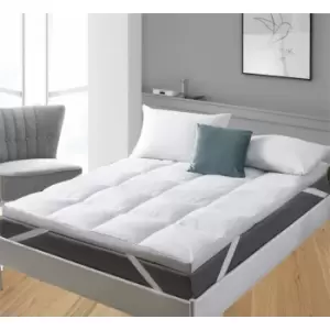 Image of Ezysleep Luxurious Goose Feather and Down Mattress Topper - Superking 10cm