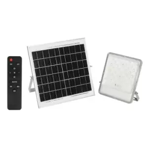 Image of ENER-J 100W LED Floodlights with Solar Panels, 18W Solar Panel, 15AH Battery, 1700 lumens