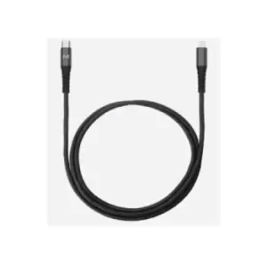 image of Mobilis 001343 lightning cable 1m Black