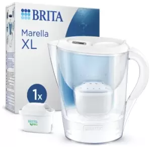 Image of Brita Maxtra Pro Marella Water Filter Jug - White
