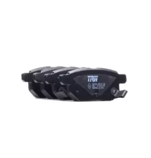 Image of TRW Brake pad set TOYOTA,SUBARU,LEXUS GDB3454 0446652140,0446647020,0446647030 0446676010,0446676011,0446676012,NS254,0446612130,0446612140,0446612150