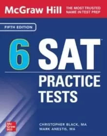 Image of McGraw Hill 6 SAT Practice Tests, Fifth Edition