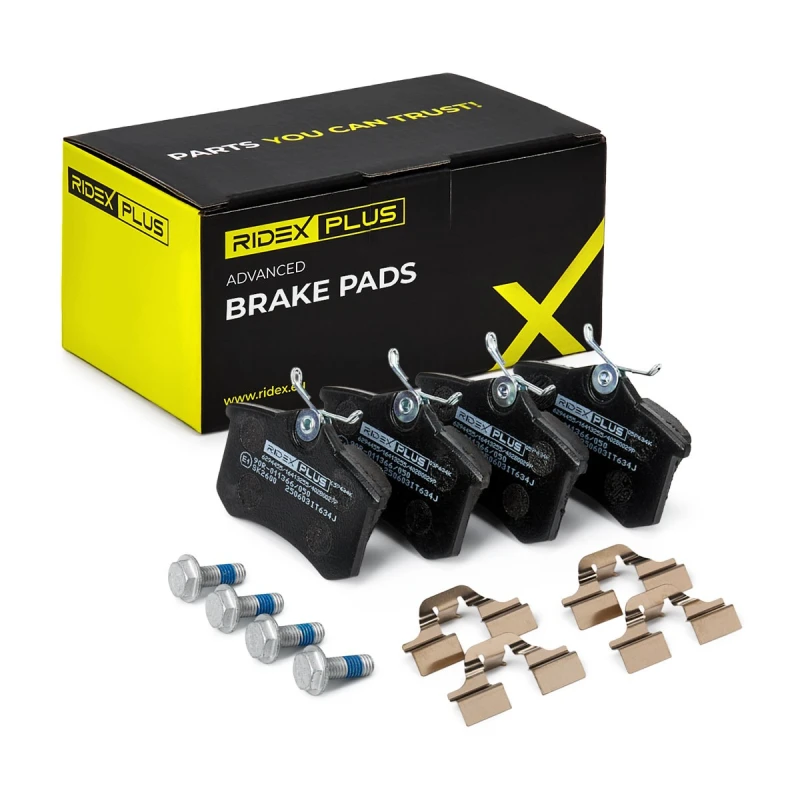 Image of Brake pad set RIDEX PLUS 402B0029P