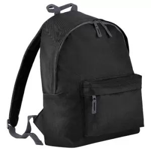 Image of Beechfield Childrens Junior Fashion Backpack Bags / Rucksack / School (One Size) (Black)
