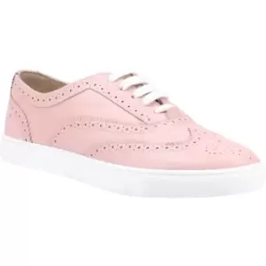 Image of Hush Puppies Womens Tammy Leather Lace Up Brogue Shoes UK Size 4 (EU 37)