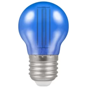 Image of Crompton LED Filament Round 4.5W Blue ES-E27