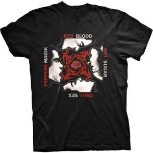 Image of Red Hot Chili Peppers - Blood/Sugar/Sex/Magic Unisex Large T-Shirt - Black