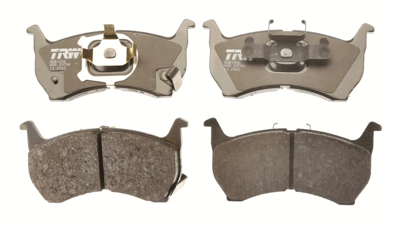 Image of TRW GDB1036 Brake pad set with acoustic wear warning Brake Pad Set,disc brake (402)