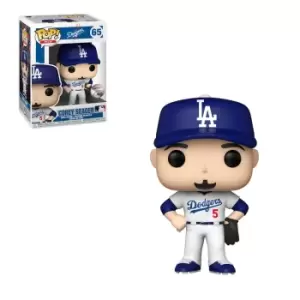 image of MLB Los Angeles Dodgers Corey Seager Funko Pop! Vinyl