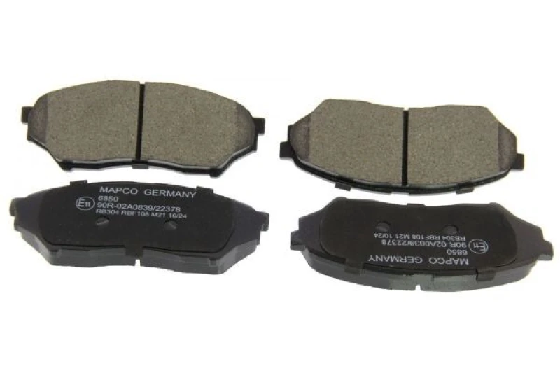 Image of MAPCO 6850 Brake pad set Front Axle Brake Pad Set,disc brake (402)