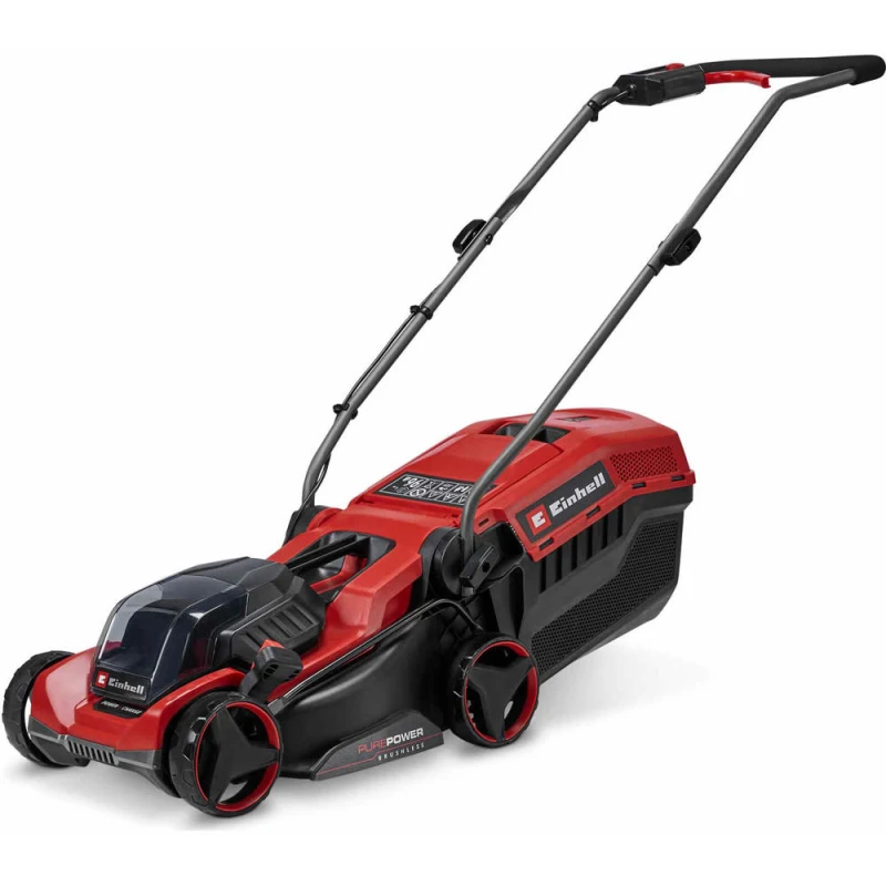 Image of Einhell GE-CM 18/32 C Li BL 18v Cordless Brushless Rotary Lawnmower 320mm No Batteries No Charger GE-CM 18/32 C Li BL Solo