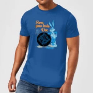 Image of Looney Tunes ACME Insta Hole Mens T-Shirt - Royal Blue - L