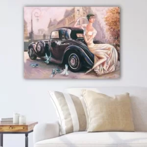 Image of 648072241_70100 Multicolor Decorative Canvas Painting