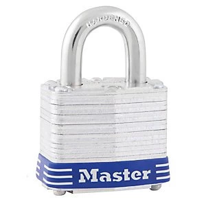 image of Master Lock 3KA Laminated Steel Padlock 40mm