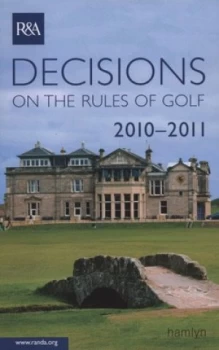 Image of Decisions on the Rules of Golf 2010 Paperback