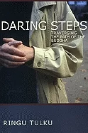 Image of daring steps traversing the path of the buddha
