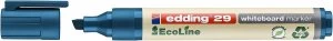 Image of edding 29 EcoLine Whiteboard Chisel Tip Marker Blue PK10