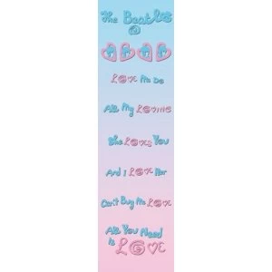 image of The Beatles - Love Bookmark