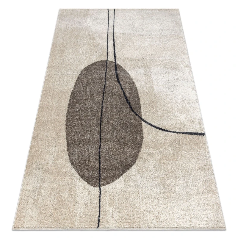 Image of RugsX Carpet Fusion 0808 Cream / Beige - Geometric, Modern, Abstract 120X170 Cm