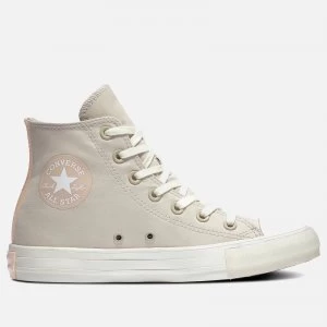 Image of Converse Womens Chuck Taylor All Star Alt Exploration Hi-Top Trainers - String/Crimson Tint - UK 3