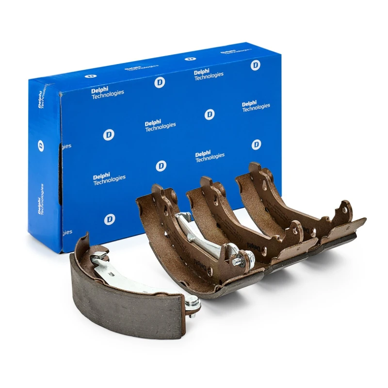 Image of DELPHI Brake Shoe Set DELPHI LS1404