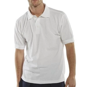 Image of Click Workwear Polo Shirt 200gsm 3XL White Ref CLPKSWXXXL Up to 3 Day
