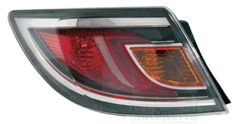 Image of VAN WEZEL 2764933 Rear light Outer section, without bulb holder, Left Combination Rearlight (391)