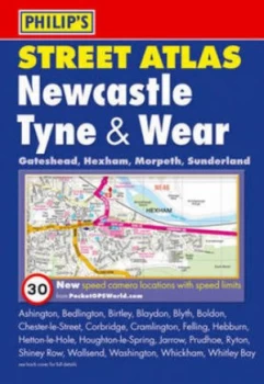 Image of Philips Street Atlas Newcastle Tyne and Wear Paperback