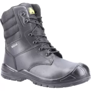 Image of Amblers Unisex Adult 240 Leather Safety Boots (10.5 UK) (Black)