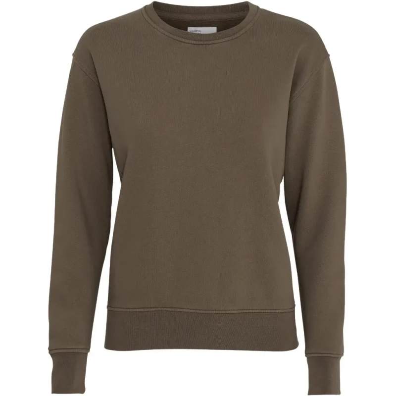 Image of Colorful Standard Womens round neck sweater Colorful Standard Classic Organic cedar brown Marron Female M